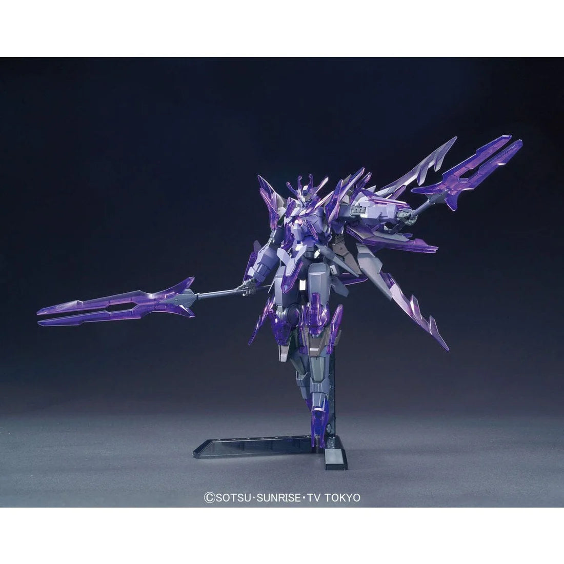 Bandai HG HGBF 1/144 #50 Transient Gundam Glacier