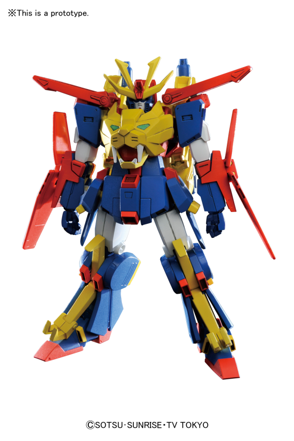 BANDAI Hobby HGBF 1/144 Gundam Tryon 3