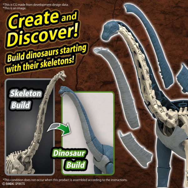 BANDAI Hobby PLANNOSAURUS Brachiosaurus
