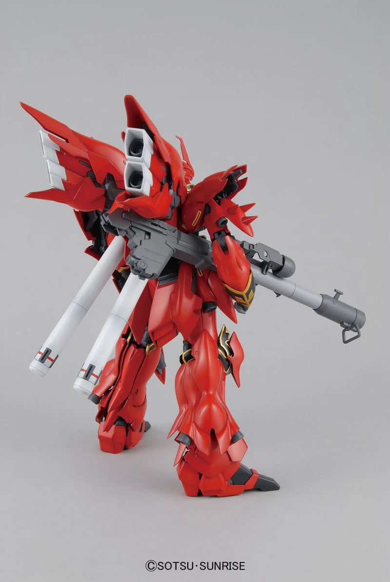 Bandai Gundam 1/100 MG MSN-06S Sinanju OVA Animation Color Ver Unicorn Model Kit