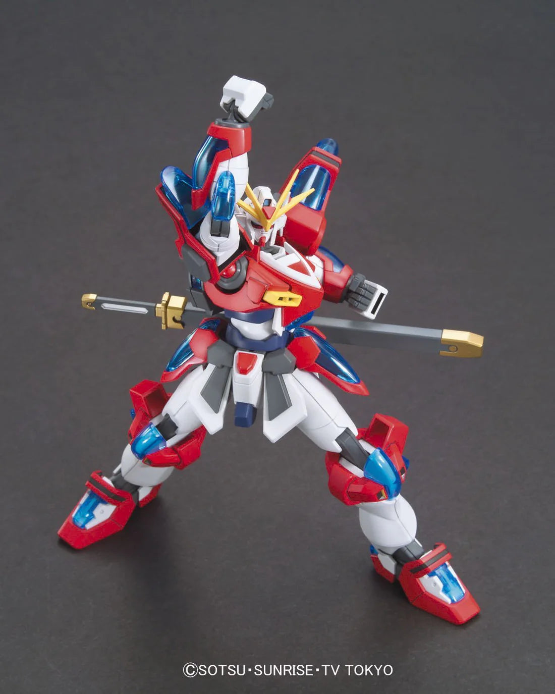 Bandai HG Gundam Build Fighters Try Kamiki Burning Gundam High Grade 1:144 Scale Model Kit