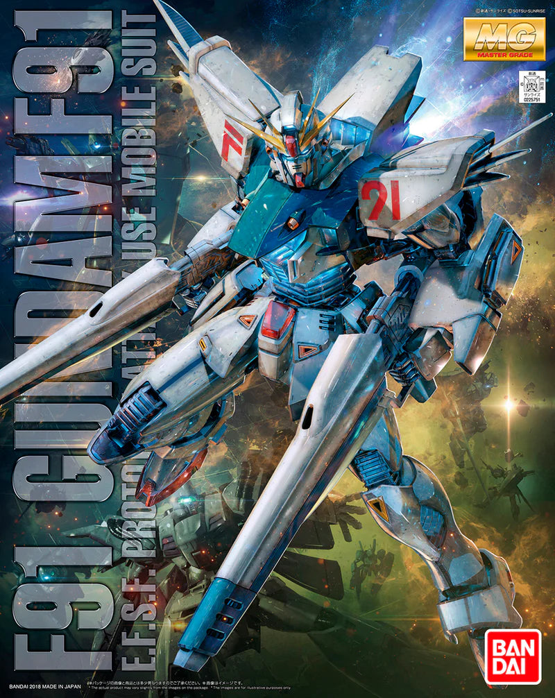 Bandai MG 1/100 F91 Gundam F91 (Ver 2.0)