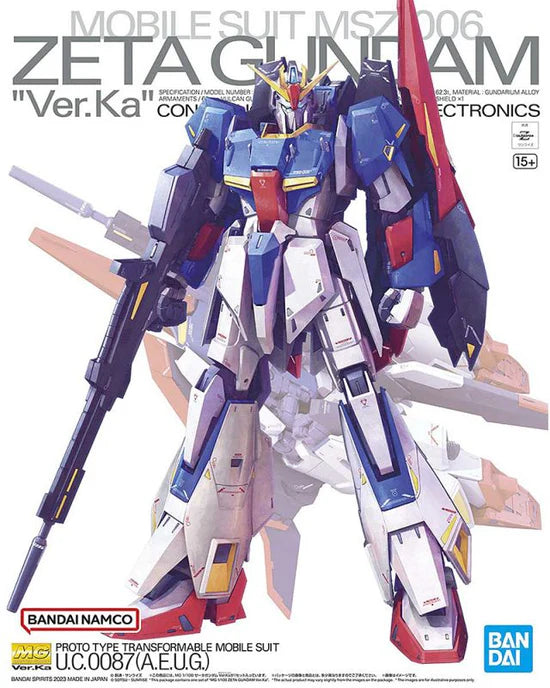 Bandai MG 1/100 Zeta Gundam (Ver.Ka) – Moepla Hobbies Bandai MG 1/100 Zeta Gundam (Ver.Ka) – Moepla Hobbies