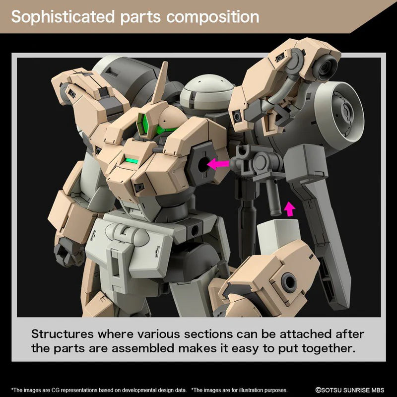 Bandai HGTWFM HG 1/144 #23 Demi Barding