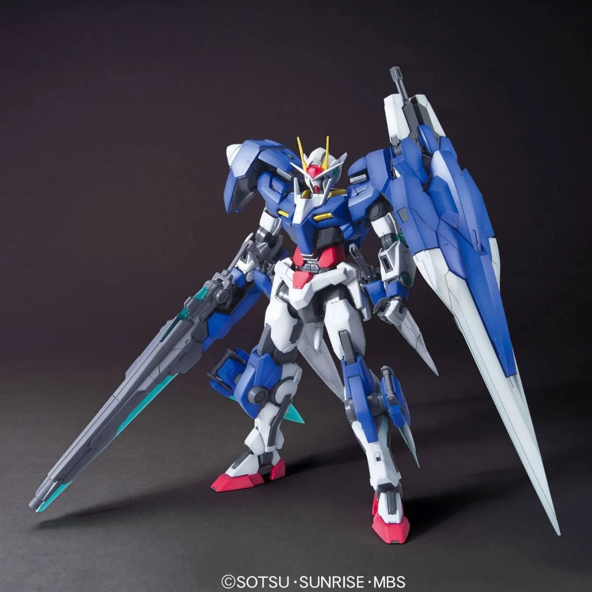 Bandai MG Mobile Suit Gundam 00 00 Gundam Seven Sword/G Master Grade 1:100 Scale Model Kit