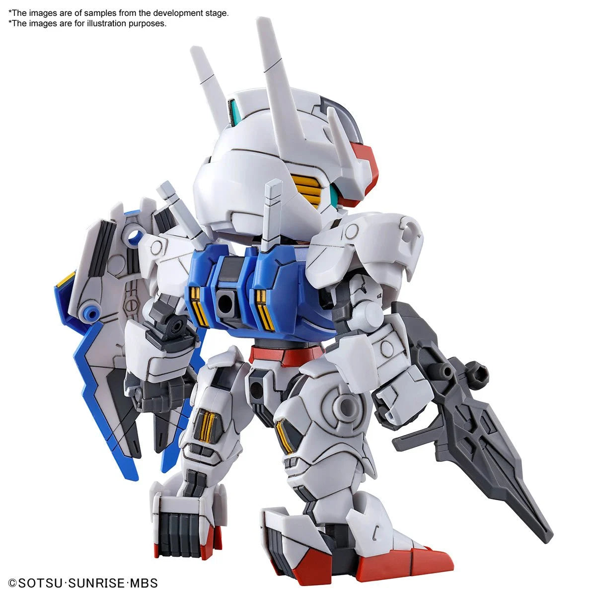 Bandai SD Mobile Suit Gundam: The Witch from Mercury Gundam Aerial SD EX-Standard Model Kit