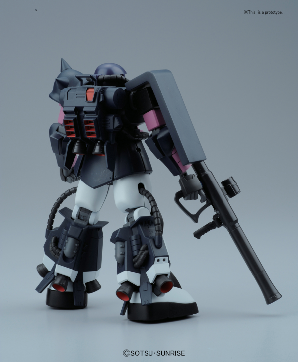 BANDAI Hobby HGUC 1/144 #151 MS-06R-1A Zaku II Black Tristars