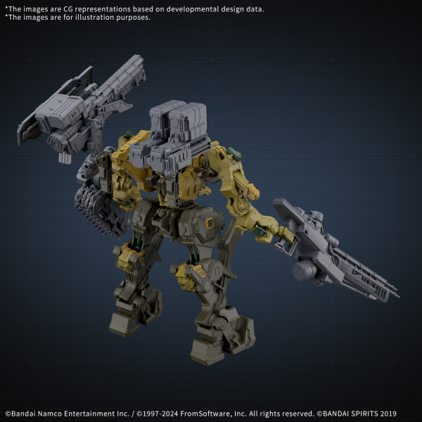 BANDAI HOBBY 30MM ARMORED CORE Ⅵ FIRES OF RUBICON RaD CC-3000 WRECKER MILK TOOTH