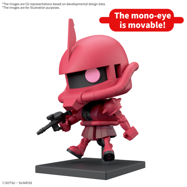 BANDAI HOBBY 1/1 CHARZAKU-KUN DX SET (WITH RUNNER Ver. RECREATION PARTS)