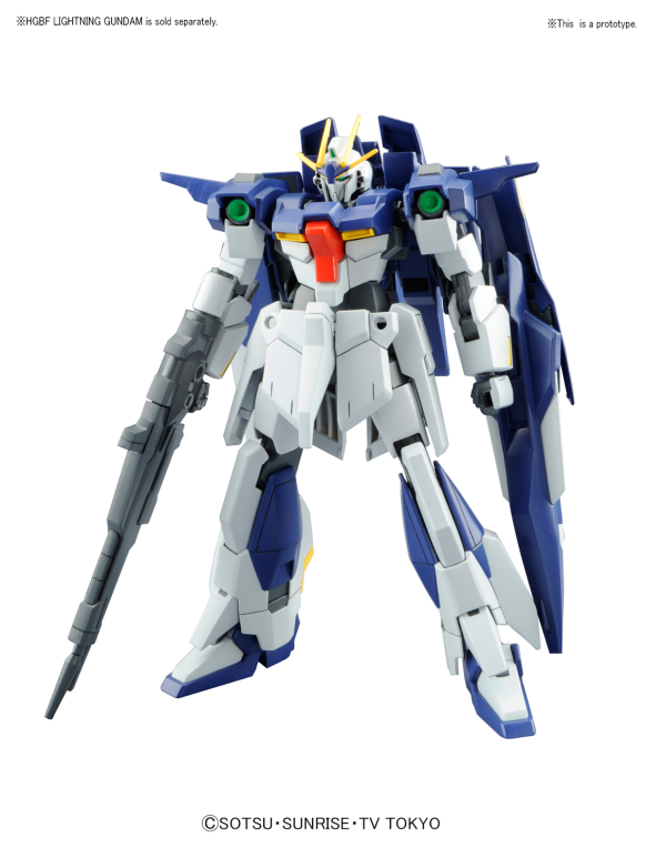BANDAI Hobby HGBF 1/144 Lightning Gundam