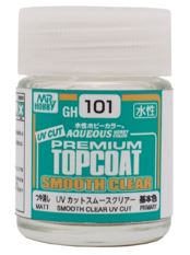 GH101 Aqueous Hobby Color Premium Top Coat UV Cut Smooth Clear