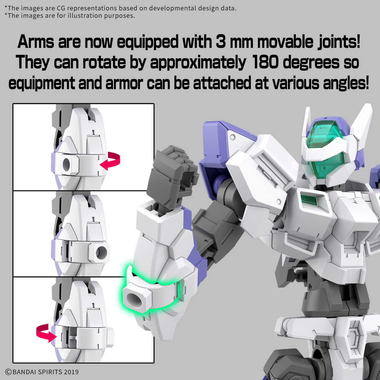BANDAI HOBBY 30MM 1/144 eEXM-40 IGLIGHT 01