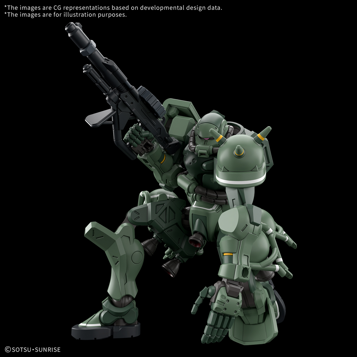 Bandai HG 1/144 ZAKU(GQ)
