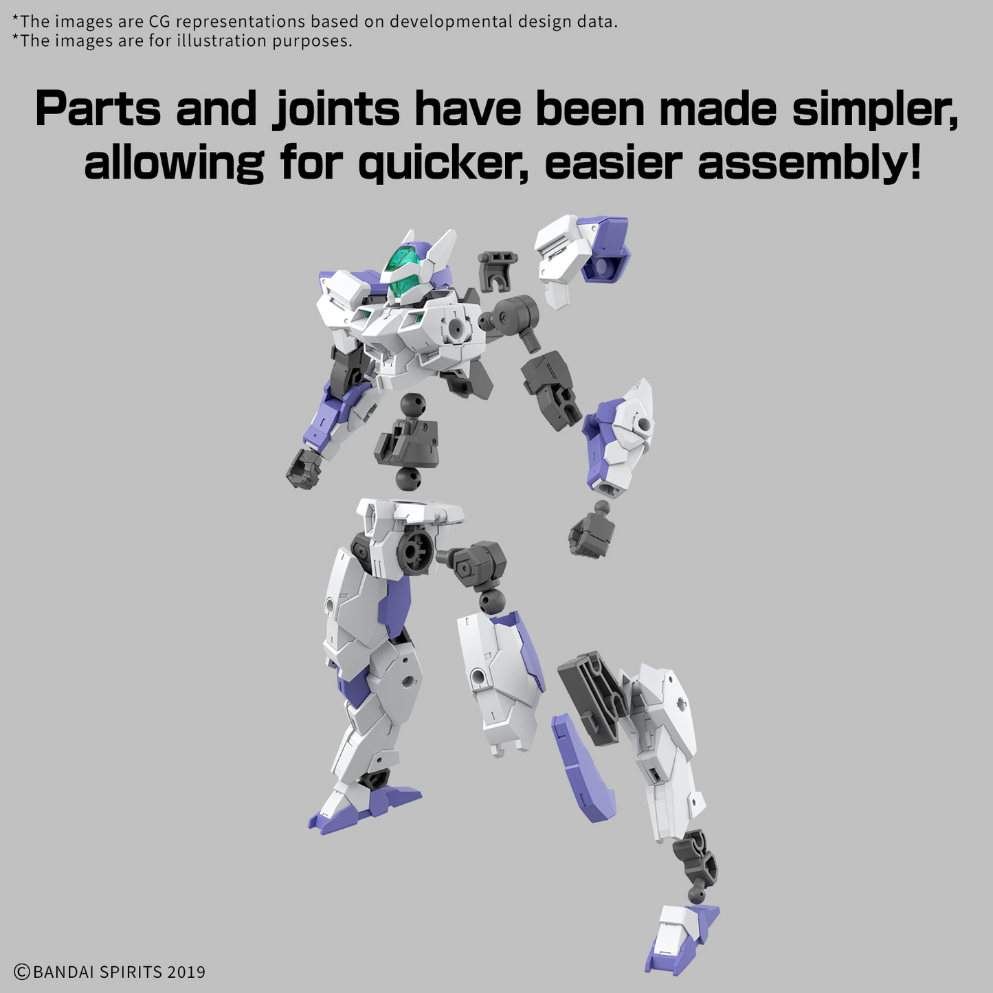 BANDAI HOBBY 30MM 1/144 eEXM-40 IGLIGHT 01