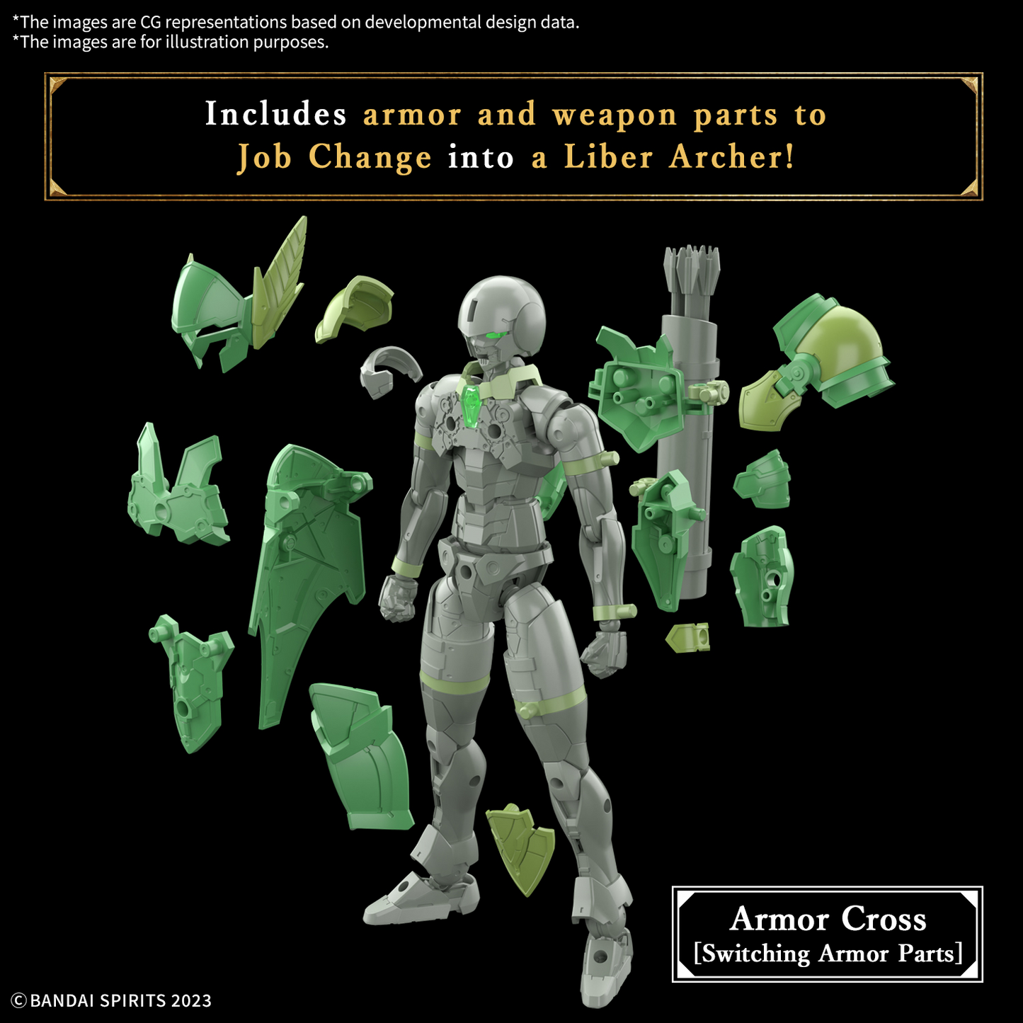 Bandai 30 Minutes Fantasy 30MF LIBER ARCHER