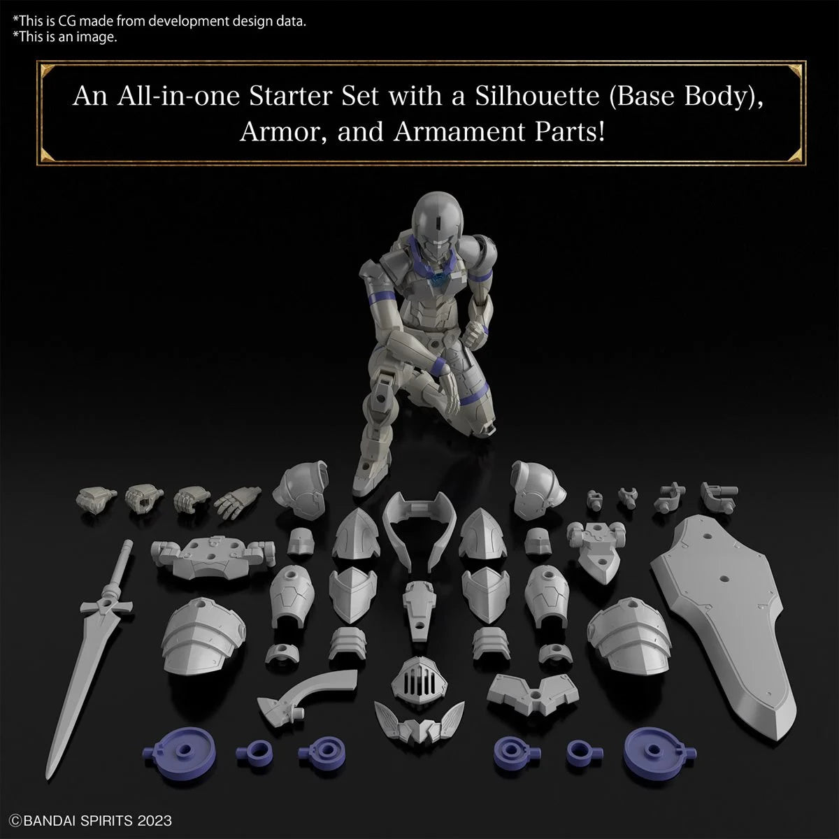 Bandai 30 Minutes Fantasy Liber Knight Model Kit