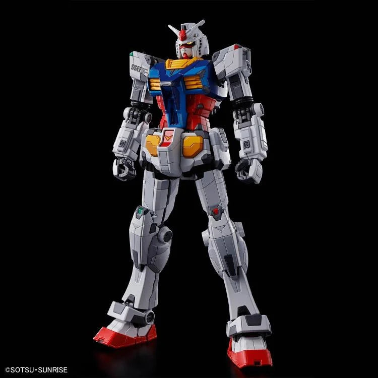 Bandai Mobile Suit Gundam Next Future RX-78F00/E Gundam (EX-001 G.L.R.S.S. Feather Unit) 1/144 Scale Model Kit (Chemical Recycle Ver.)