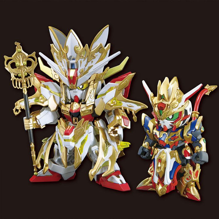Bandai SDW Heroes Resurrection #33 Wukong Impulse (Childhood Ver.) & Sanzo Strike Freedom Gundam Set
