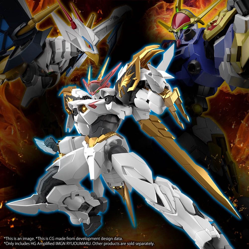 Bandai Mashin Hero Wataru HG Amplified IMGN Ryuoumaru Model Kit
