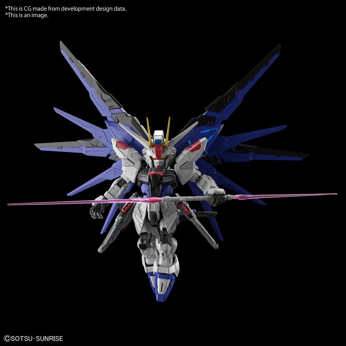 Bandai MGSD Gundam Master Grade SD Freedom Gundam Model Kit