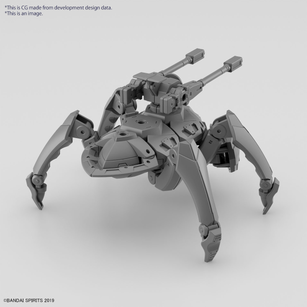 BANDAI Hobby 30MM 1/144 Extended Armament Vehicle (MULTIPLE LEGS MECHA Ver.)