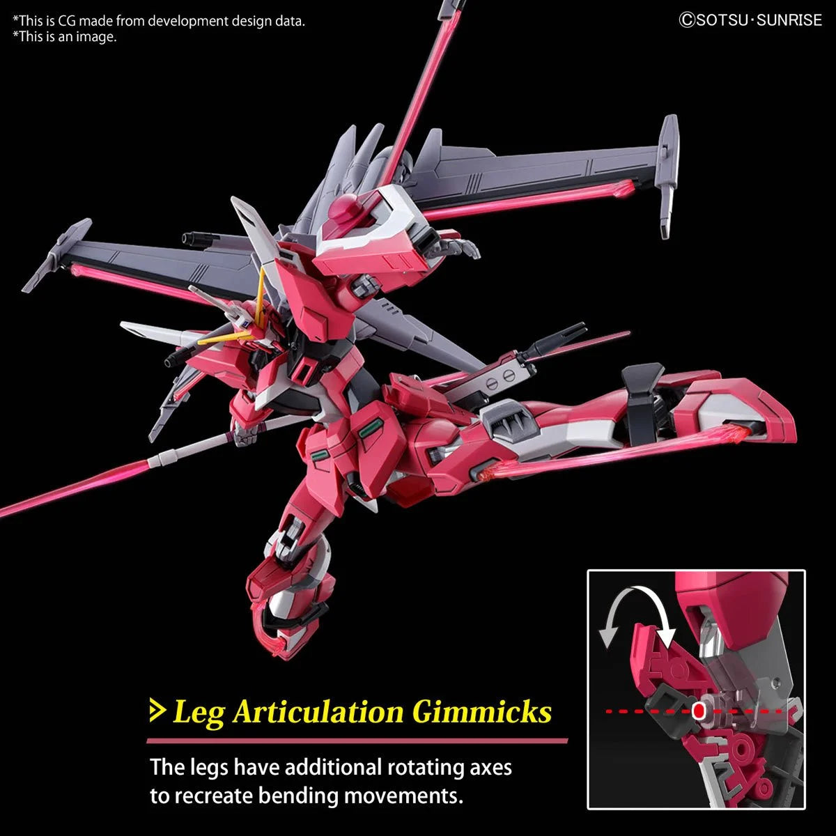 Bandai HG Mobile Suit Gundam Seed Freedom Infinite Justice Gundam Type II High Grade 1:144 Scale Model Kit