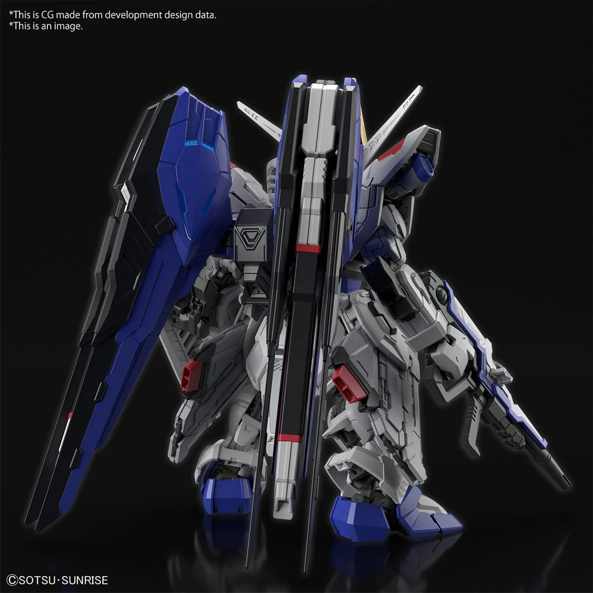 Bandai MGSD Gundam Master Grade SD Freedom Gundam Model Kit
