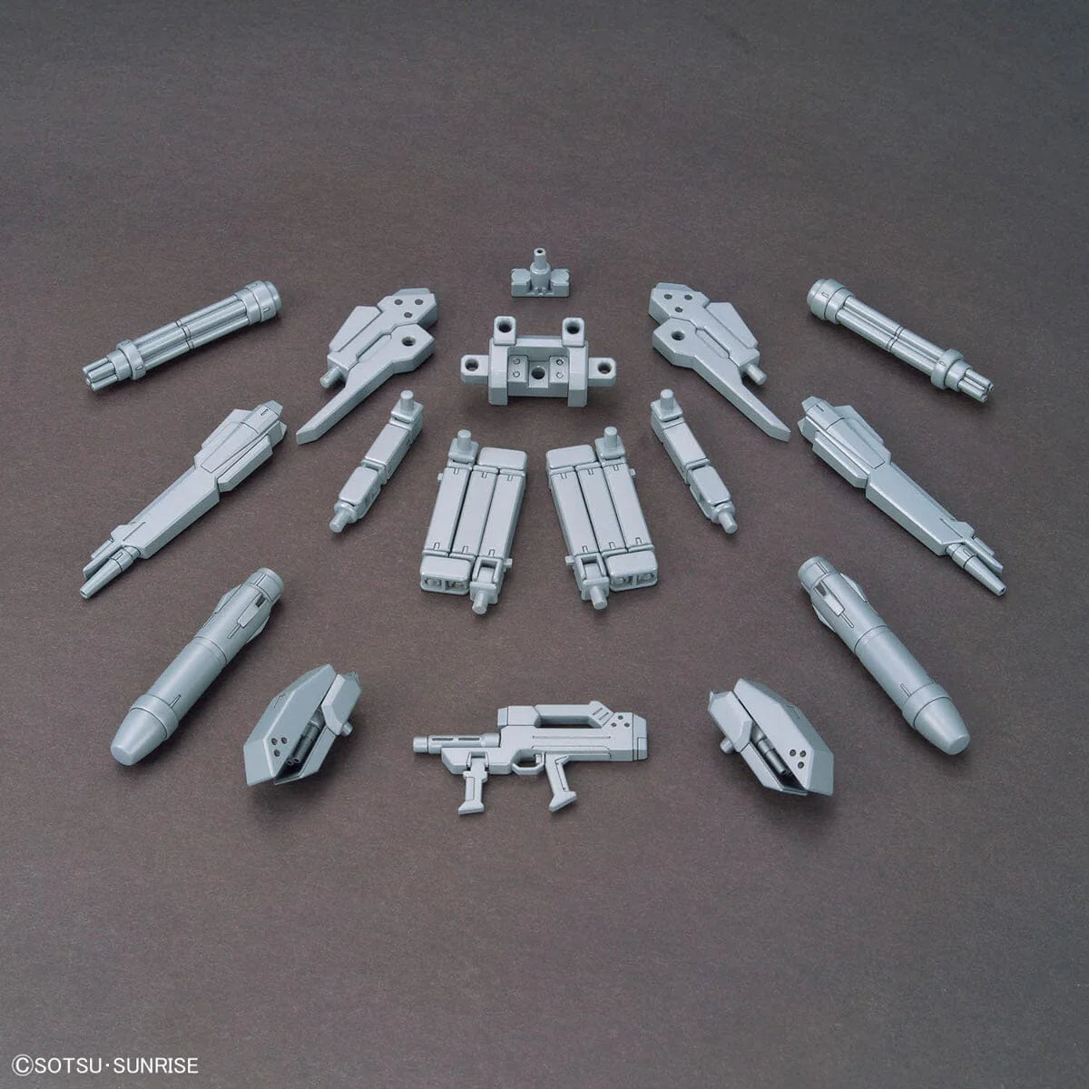 Bandai HG Gundam Build Fighters Option Parts Set Gunpla 07 Powered Arms Powerder 1/144 Scale Accessory Set