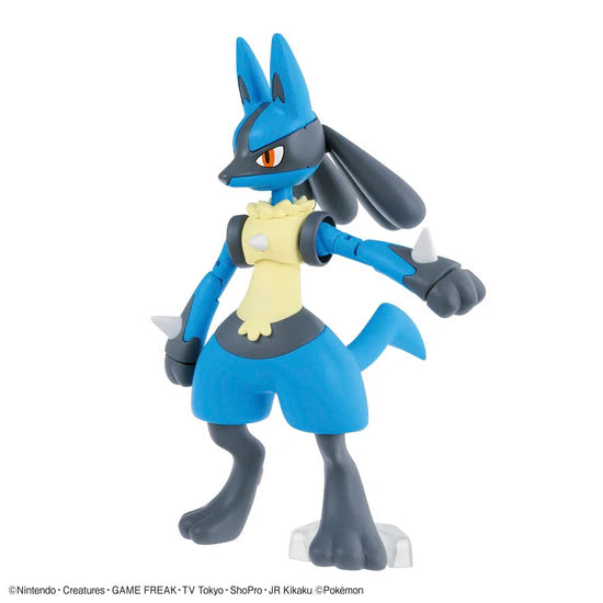 BANDAI HOBBY POKEMON MODEL KIT RIOLU & LUCARIO