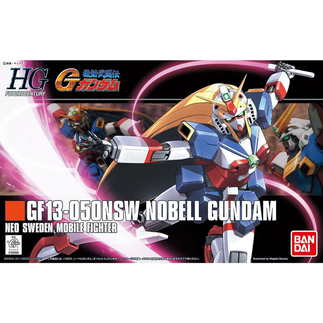 [Pre-order] Bandai HG HGFC 1/144 #119 Nobel Gundam