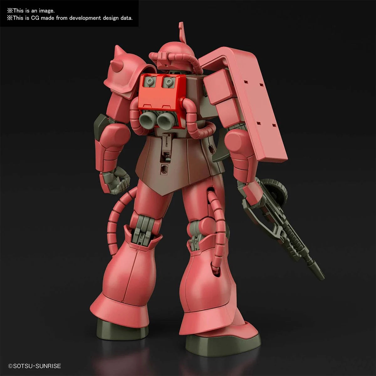 Bandai HG Mobile Suit Gundam #234 MS-06S Zaku II HGUC 1:144 Scale Model Kit