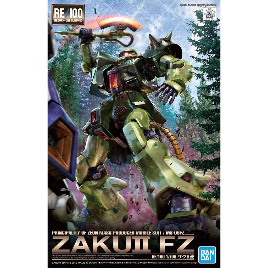 Bandai RE/100 #13 Zaku II FZ