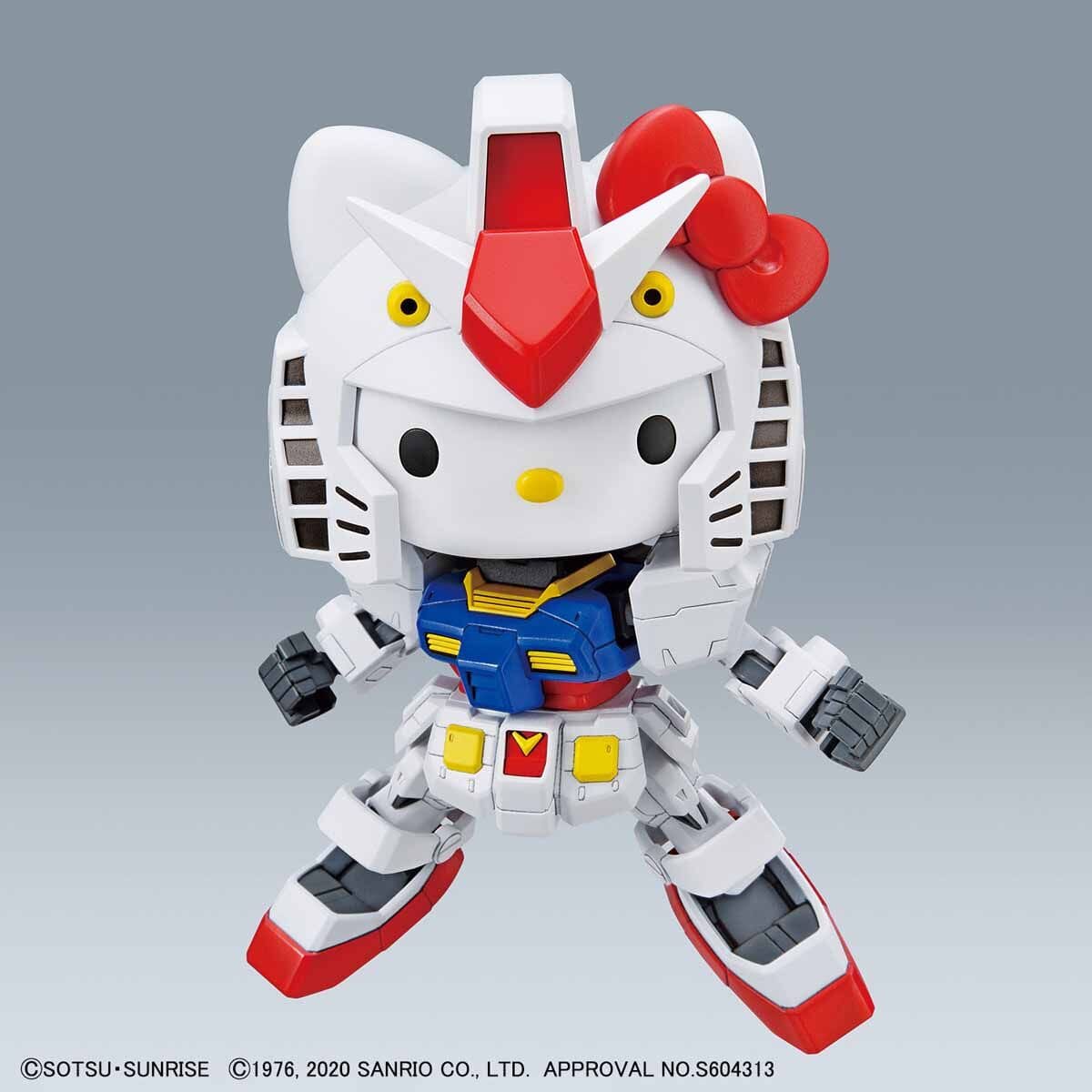 Bandai SD Gundam EX-Standard 016 RX-78-2 Gundam & Hello Kitty