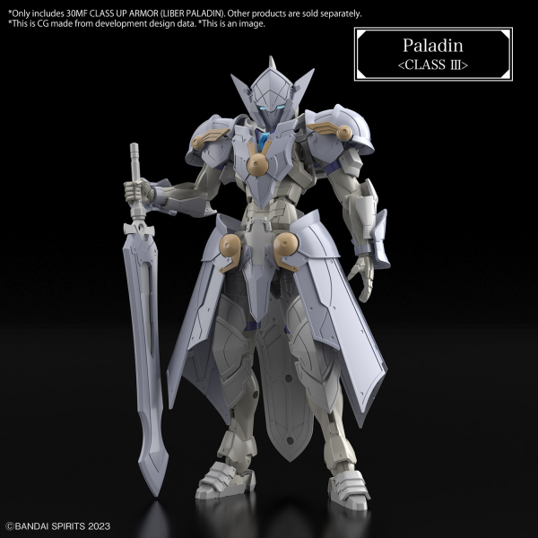 BANDAI HOBBY 30MF CLASS UP ARMOR (LIBER PALADIN)