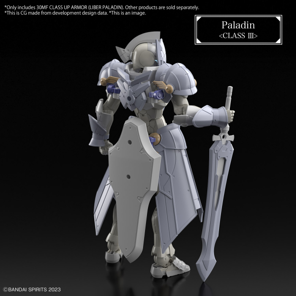 BANDAI HOBBY 30MF CLASS UP ARMOR (LIBER PALADIN)