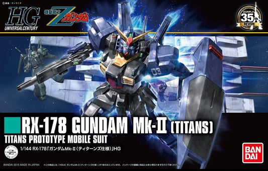 Bandai Hg HGUC 1/144 #194 Gundam Mk-II (Titans)