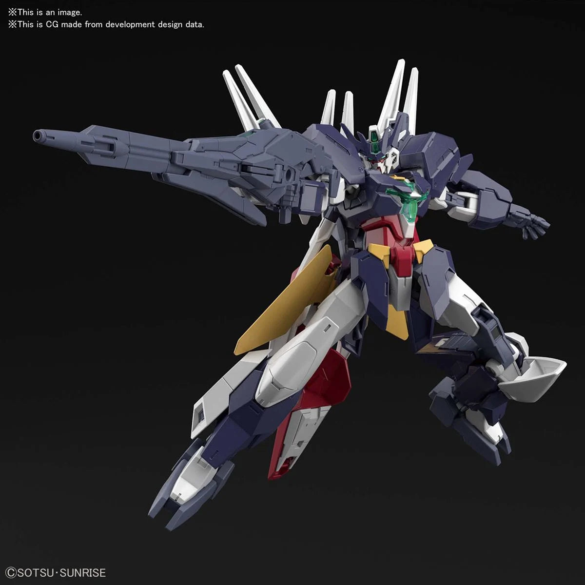 Bandai HG Gundam Build Divers Uraven Gundam High Grade 1:144 Model Kit
