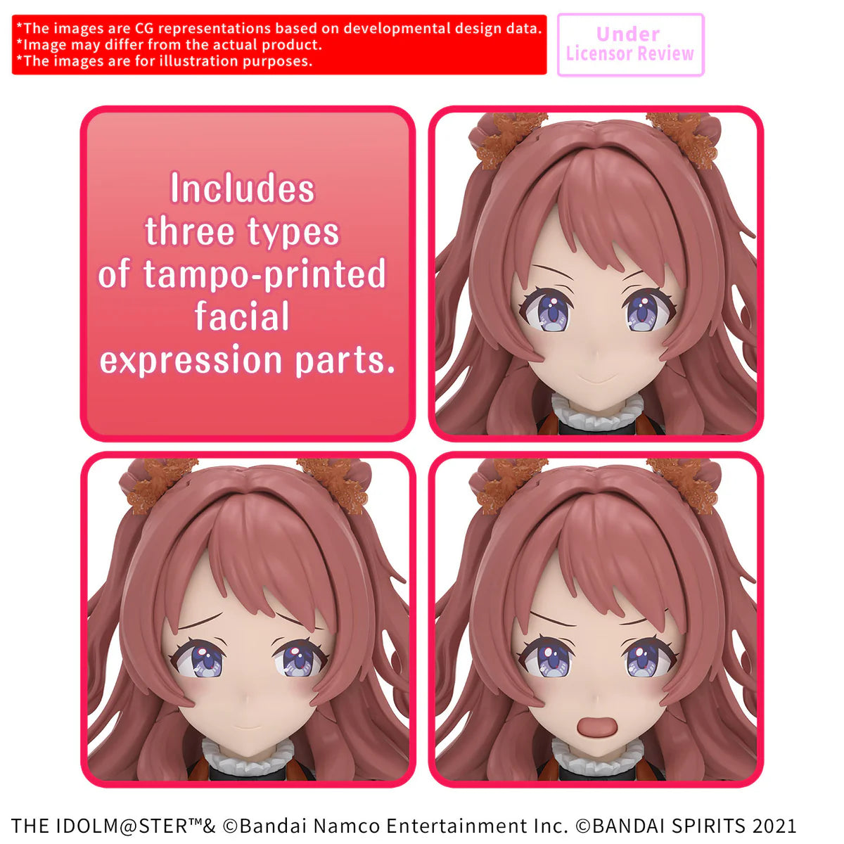 [PRE ORDER]BANDAI 30MS Gakuen Idolmaster 30 Minutes Sisters Saki Hanami (20th Anniv. YOU AND I!) Model Kit
