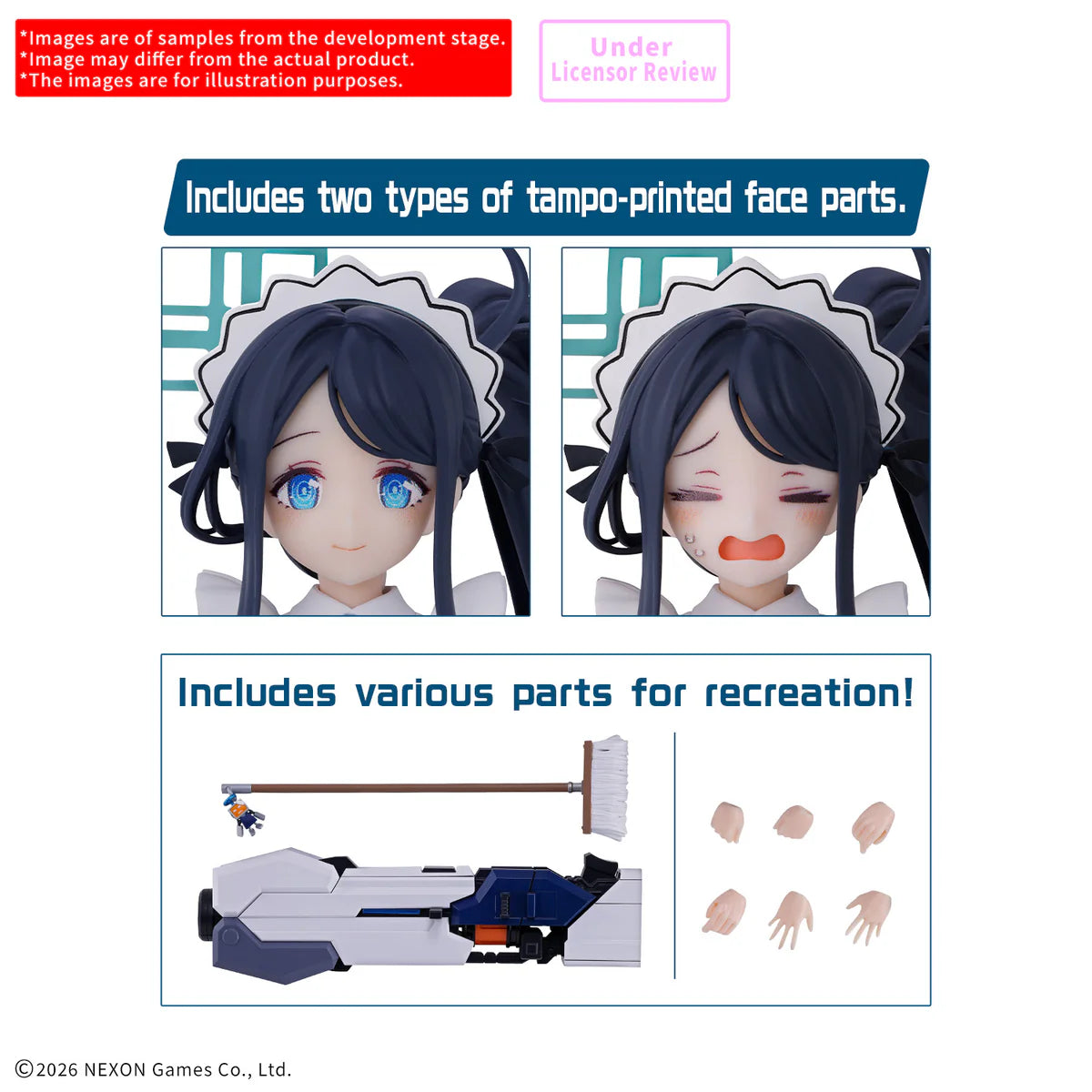 [PRE ORDER]BANDAI 30MP Blue Archive 30 Minutes Preference Aris (Maid) Model Kit