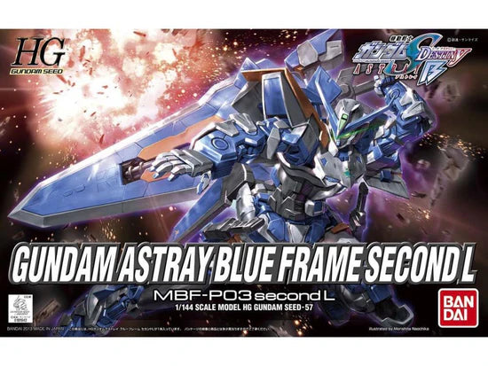 Bandai HG HGGS 1/144 #57 Gundam Astray Blue Frame Second L