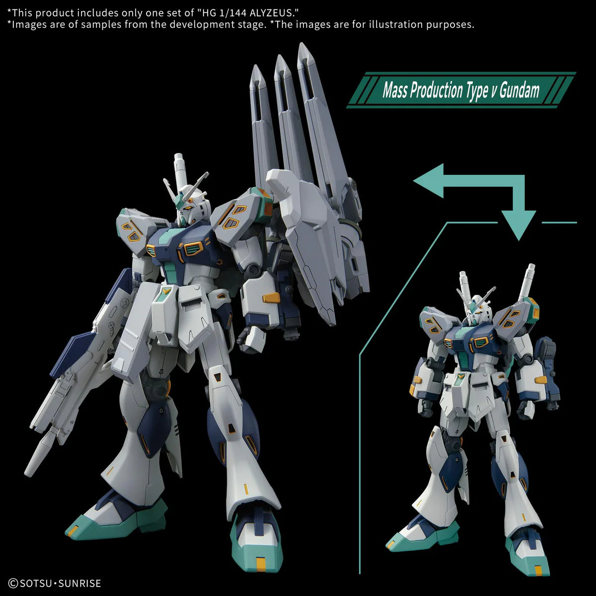 Bandai HG HGUC 1/144 #265 TX-ff104 Gundam Alyzeus