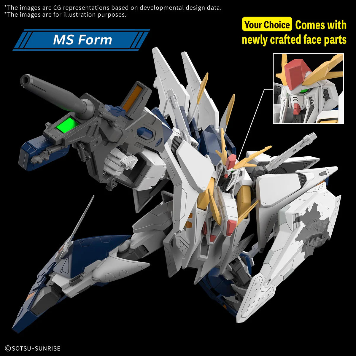 Bandai HG HGUC 1/144 #266 Xi Gundam (Mobile Suit Gundam Hathaway The Sorcery of Nymph Circe Ver.)