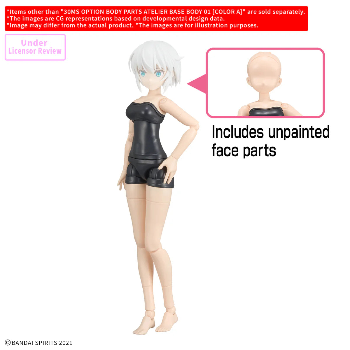[PRE ORDER]BANDAI 30MS 30 Minutes Sister Option Body Parts Atelier Base Body 01 (Color A)