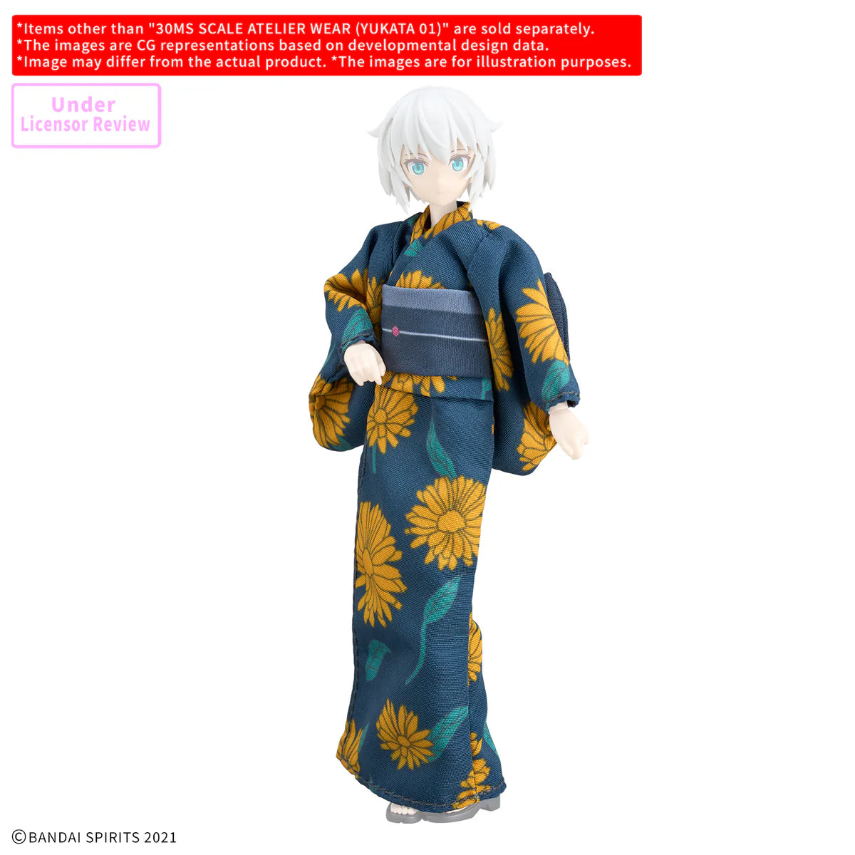 [PRE ORDER]BANDAI 30MS 30 Minutes Sisters Scale Atelier Wear (Yukata 01) Accessory Set