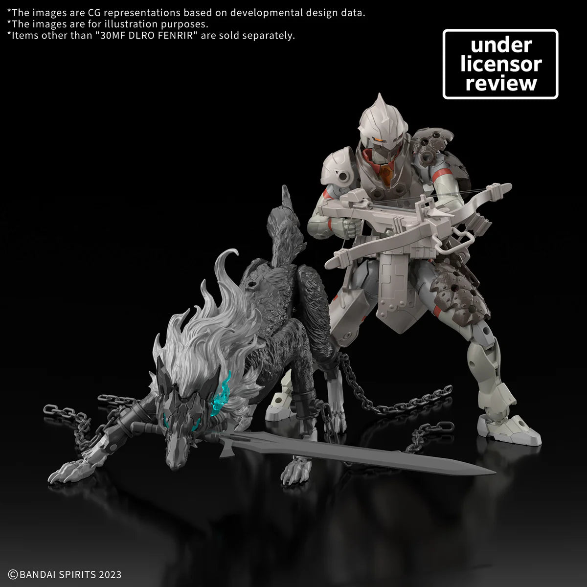 【PRE ORDER】BANDAI 30 Minutes Fantasy Dlro Fenrir Model Kit