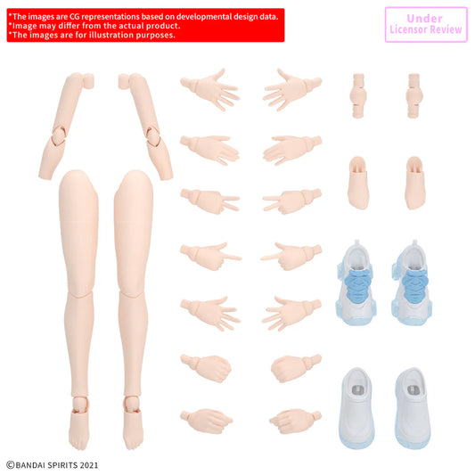 [PRE ORDER]BANDAI 30MS 30 Minutes Sisters Optional Arm Parts & Leg Parts Type S (Color A)