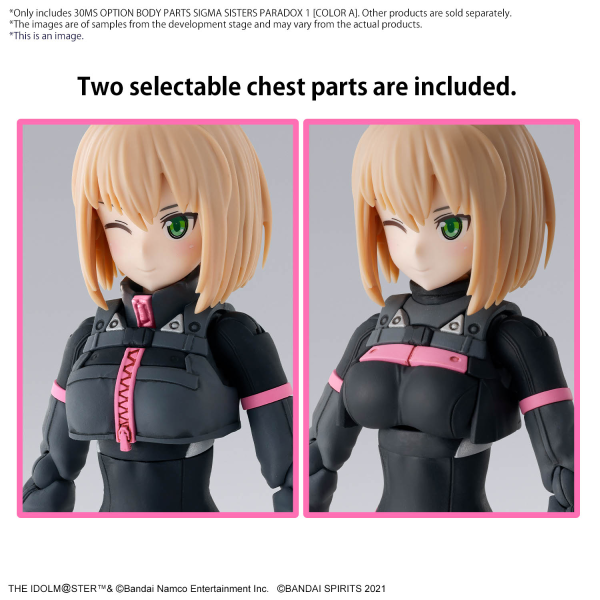BANDAI HOBBY 30MS OPTION BODY PARTS SIGMA SISTERS PARADOX 1 [COLOR A]