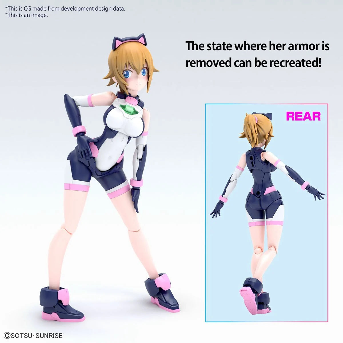 Bandai Gundam Build Metaverse Avartar Fumina Figure-rise Standard Model Kit