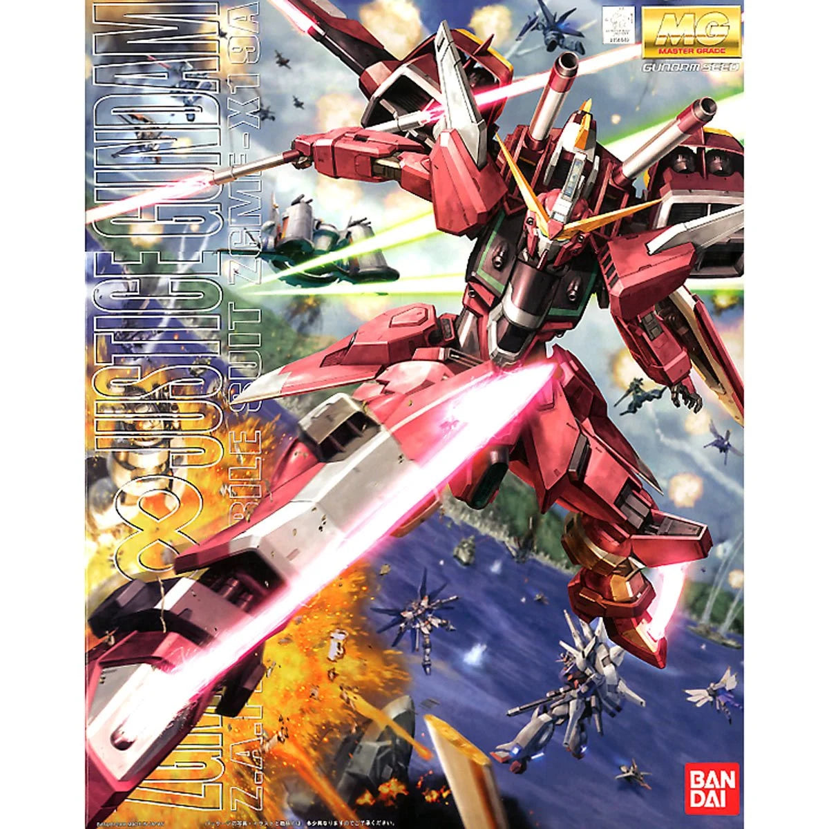Bandai MG Mobile Suit Gundam Seed Destiny Infinite Justice Gundam Master Grade 1:100 Scale Model Kit