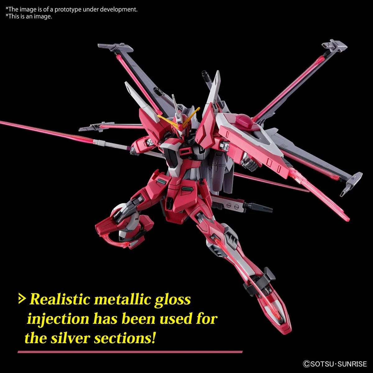 Bandai HG Mobile Suit Gundam Seed Freedom Infinite Justice Gundam Type II High Grade 1:144 Scale Model Kit